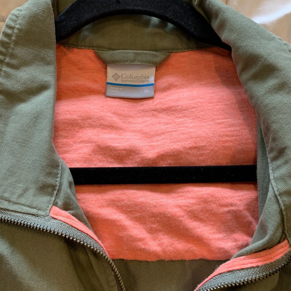 Columbia Soft Zip Front Vest with Cinch Waist Size XL - Picture 6 of 10